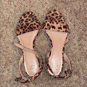 cheetah heels